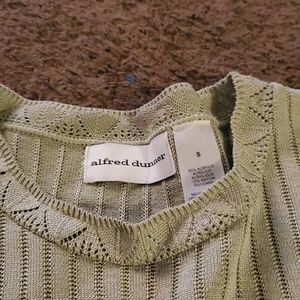 Alfred dunner green shirt